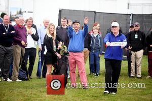 Bill Murray  Pro-am for the 2012 Irish Open held on the Dunluce Links at at Royal Portrush Golf Club...