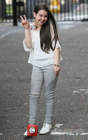 Lauren Thalia from Britain's Got Talent at the ITV studios London, England - 23.04.12