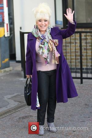Barbara Windsor outside the ITV studios London, England - 14.12.11