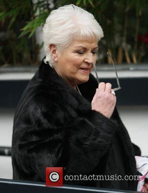 Pam St. Clement outside the ITV studios London, England - 12.01.12
