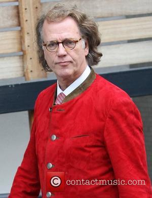 Andre Rieu at the ITV studios London, England - 31.10.12