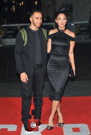 Lewis Hamilton, Nicole Scherzinger, Odeon Leicester Square