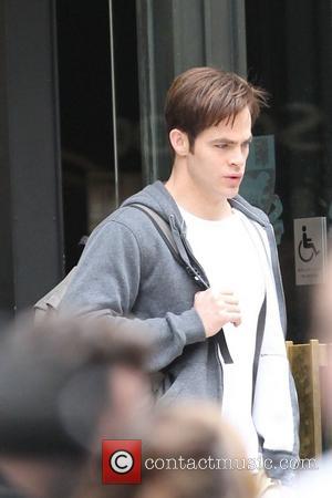 Chris Pine 'Jack Ryan' filming outside London School of Economics London, England - 30.09.12