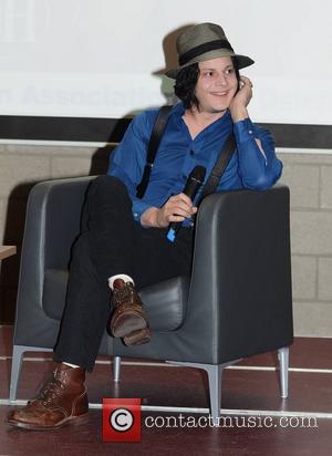 Jack White attends a Q&A session for the Literary and Historical Society at University College Dublin Dublin, Ireland - 30.10.12