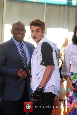 Al Roker Justin Bieber performs live at Rockefeller Center as part of the 'Today' show's concert series  New York...