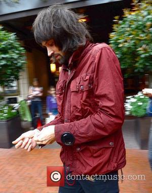 Sergio Pizzorno of Kasabian leaving his hotel on the way to a concert Dublin, Ireland - 23.08.12
