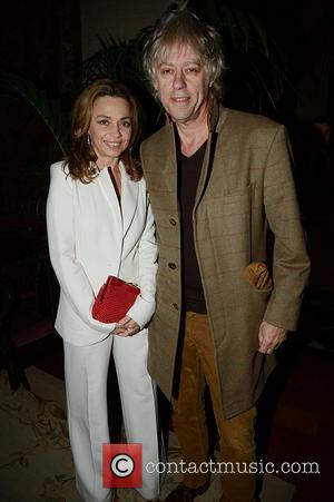 Jeanne Marine and Bob Geldof  Marc Jacobs hosted the launch party of Kate: the Kate Moss Book by Rizzoli....