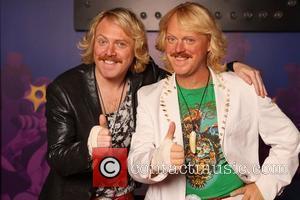 Leigh Francis aka Keith Lemon comes face to face with his wax figure Keith Lemon at Madame Tussauds in Blackpool...