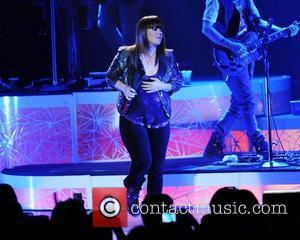 Kelly Clarkson performs on her 'Stronger' tour at the Seminole Hard Rock Hotel and Casino. Hollywood, Florida - 16.02.12,