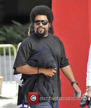 Rapper/actor Ice Cube,  arrive for Game Four of the 2012 Stanley Cup Final between the Los Angeles Kings and...