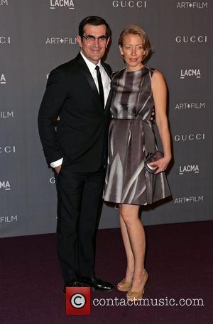 Ty Burrell and Holly Burrell LACMA 2012 Art + Film Gala Honoring Ed Ruscha and Stanley Kubrick presented by Gucci...
