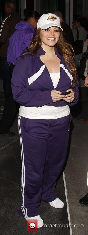 Jenni Rivera arrives at the Staples Center for the Los Angeles Lakers v Dallas game Los Angeles, California - 16.01.12