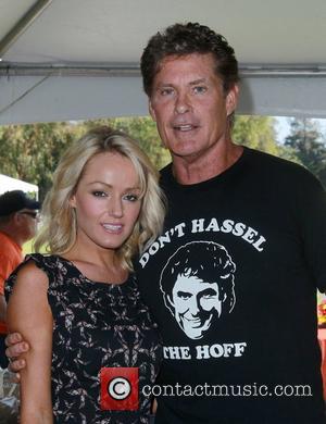 David Hasselhoff, Hayley Roberts Celebrity Golf Tournament to benefit Los Angeles Police Memorial Foundation Held at Rancho Park Golf Course...