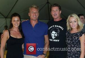 Jenny Sandersson, Dolph Lundgren, David Hasselhoff, Hayley Roberts Celebrity Golf Tournament to benefit Los Angeles Police Memorial Foundation Held at...