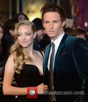 Amanda Seyfried and Eddie Redmayne at the premiere of 