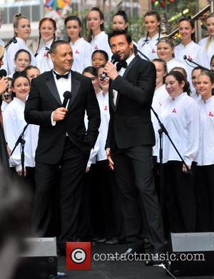 Hugh Jackman; Russell Crowe The Australian premiere of 'Les Miserables' at the State Theatre - Arrivals  Featuring: Hugh Jackman,...