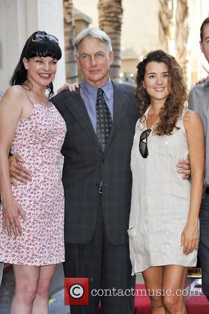 Pauley Perrette, Mark Harmon, Cote De Pablo Mark Harmon is honored with a Hollywood Star on the Hollywood Walk of...
