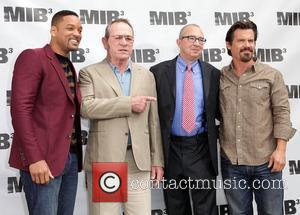 Will Smith, Tommy Lee Jones, Barry Sonnenfeld, and Josh Brolin 'Men In Black 3' Photocall in Beverly Hills Los Angeles,...