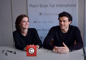 Zoey Deutch and  Alden Ehrenreich  attend the signing of  'Beautiful Creatures'  the 2012 Miami Book Fair...