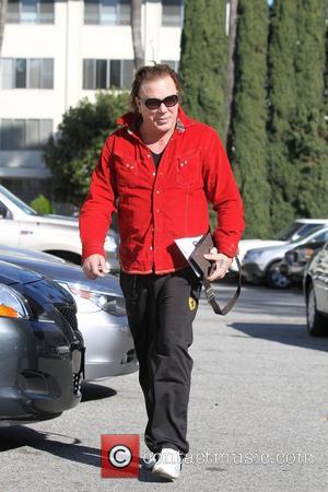 Mickey Rourke goes to meet friends for coffee in Beverly Hills Beverly Hills, California - 03.12.11