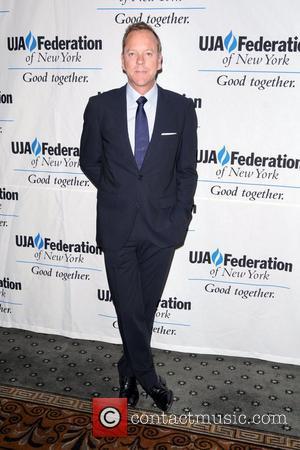 Kiefer Sutherland 2012 Music Visionary of the Year Award Luncheon, held at The Pierre Hotel - Arrivals New York City,...