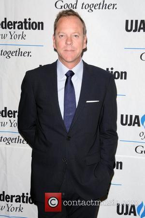 Kiefer Sutherland 2012 Music Visionary of the Year Award Luncheon, held at The Pierre Hotel - Arrivals New York City,...