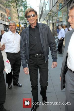 Barry Manilow Celebrities are seen outside of NBC studios in Manhattan New York City, USA - 12.09.12