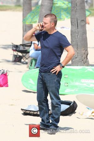 Chris O'Donnell films scenes for 'NCIS Los Angeles' on Venice Beach Los Angeles, California - 17.09.12