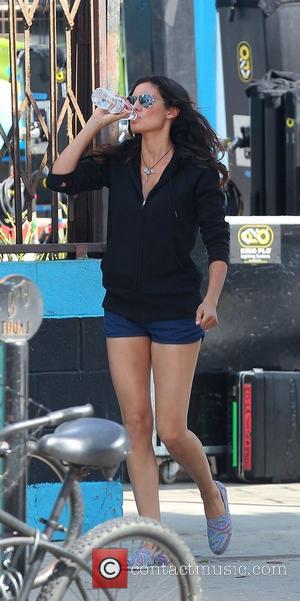 Daniela Ruah 'NCIS Los Angeles'  filming on location in Venice  Los Angeles, California - 18.09.12