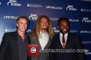 Sam Trammell, Rob Machado, Sal Masekela  The Life Rolls On foundation's 9th annual 'Night by the Ocean' gala at...