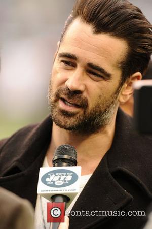 Colin Farrell  attending the New York Jets v Miami Dolphins NFL game at the Met Life Stadium East Rutherford,...