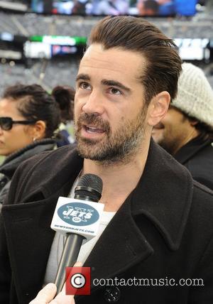 Colin Farrell  attending the New York Jets v Miami Dolphins NFL game at the Met Life Stadium East Rutherford,...