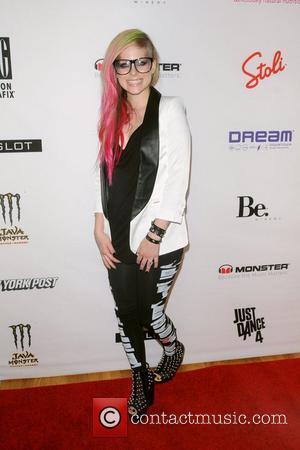 Avril Lavigne Mercedes-Benz New York Fashion Week Spring/Summer 2013 - Abbey Dawn - Arrivals  New York City, USA -...
