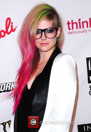 Avril Lavigne Mercedes-Benz New York Fashion Week Spring/Summer 2013 - Abbey Dawn - Arrivals  New York City, USA -...
