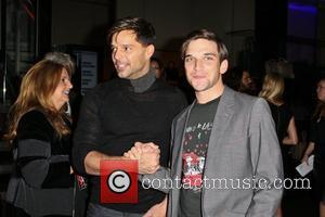 Ricky Martin and Guest Mercedes-Benz New York Fashion Week Spring/Summer 2013  Emporio Armani - Party  New York City,...