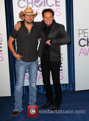 Jason Aldean, Mark Burnett The 2013 People's Choice Awards nomination announcement, held at The Paley Center for Media Beverly Hills,...