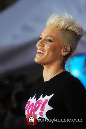 Pink, aka Alecia Moore, performs at Rockefeller Center as part of NBC's Toyota Concert Series on the 'Today Show' New...