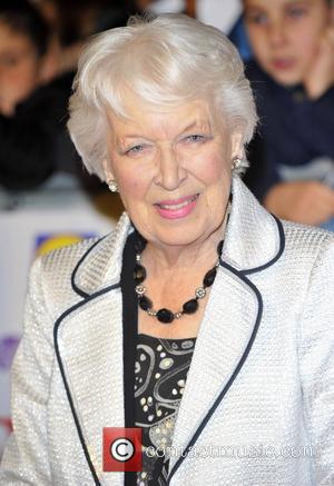 June Whitfield The Daily Mirror Pride of Britain Awards 2012 held at Grosvenor House hotel - Arrivals  London, England...