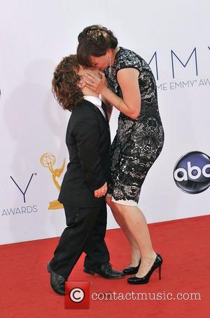 Erica Schmidt, Peter Dinklage  64th Annual Primetime Emmy Awards, held at Nokia Theatre L.A. Live - Arrivals Los Angeles,...