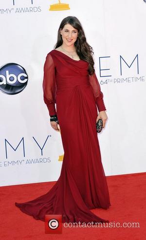 Mayim Bialik  64th Annual Primetime Emmy Awards, held at Nokia Theatre L.A. Live - Arrivals Los Angeles, California -...