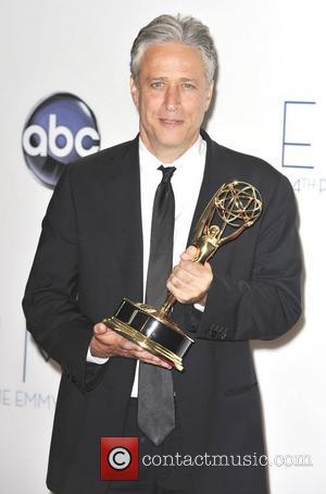 Whoops! Jon Stewart drops the F-word at The Emmys