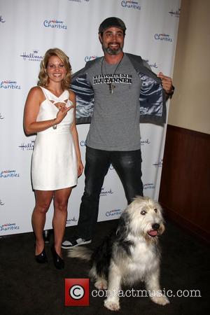 Candance Cameron Bure, Victor Webster, Bug Z  The Hallmark Channel 'Puppy Love' private reception at La Piazza at The...