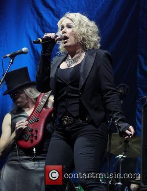 Kim Wilde performing live on stage at QuoFestive at the O2 Arena. London, England - 11.12.11