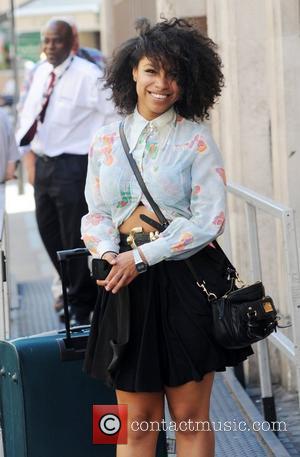 Lianne La Havas outside the BBC Radio One studios London, England - 24.07.12