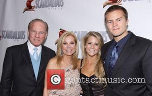Frank Gifford and Kathie Lee Gifford, Cassidy Gifford and Cody Gifford After party for 'Scandalous The Musical' held at the...