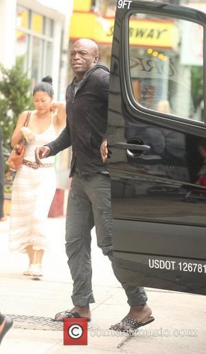 Singer Seal picks up his children from his estranged wife's apartment New York City, USA - 19.07.12