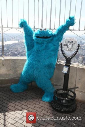 Cookie Monster and Madison Square Garden