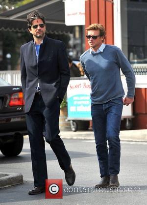 Simon Baker  leaving lunch with a friend Los Angeles, California - 20.02.12
