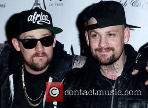 Joel Madden, Benji Madden of Good Charlotte  Jersey Shore star Mike 'The Situation' Sorrentino and Good Charlotte walk the...