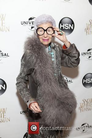 Iris Apfel HSN Universal cocktail reception for 'Snow White & The Huntsman' held at the Tribeca Grand Hotel New York...